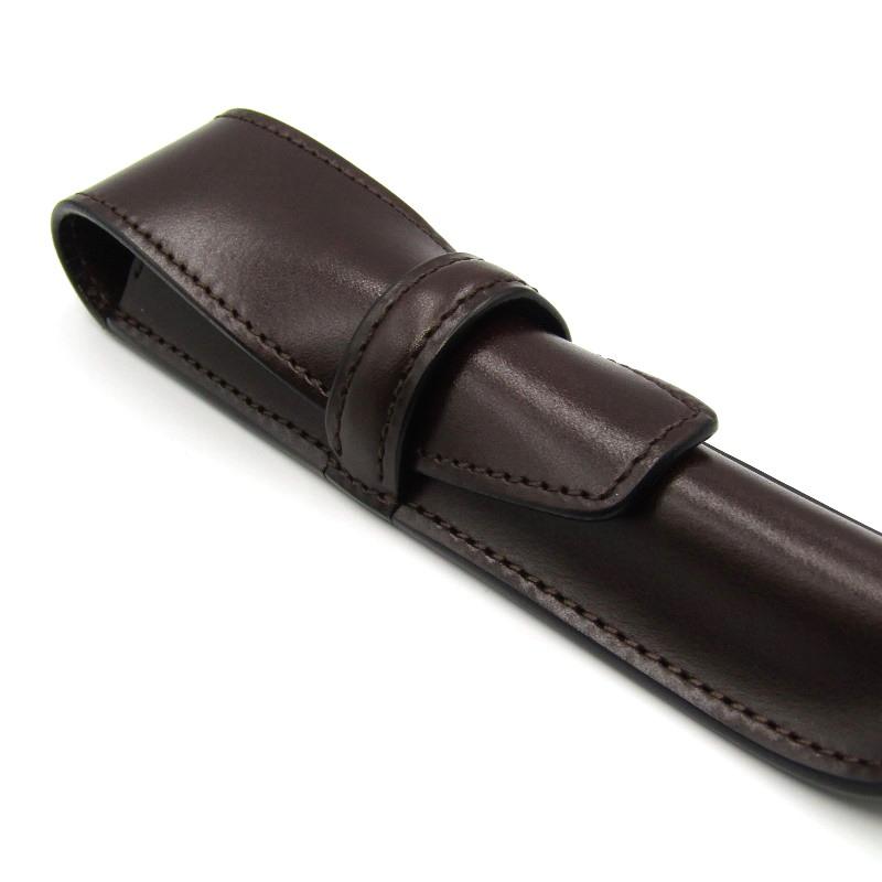 箱付き】ワイルドスワンズ ピークアブー 万年筆ケース 3本挿し黒 【箱