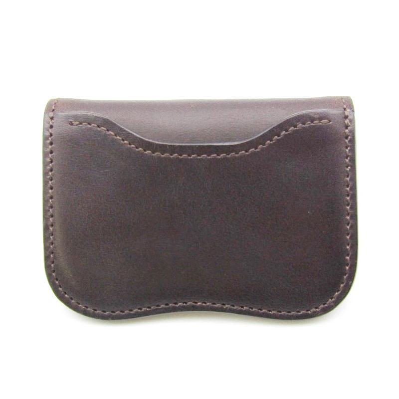 【美品・廃番】馬革　タング　ラストクロップス　ホースハイド　小銭入れ　ブラック ラストクロップス LC タング バケッタホースハイド ミニ財布