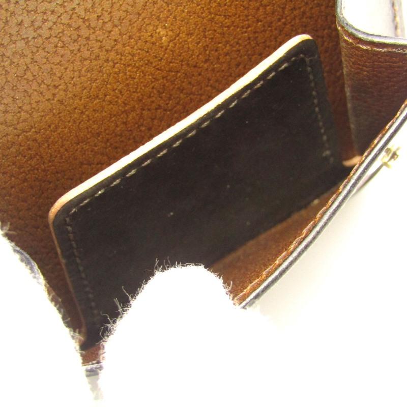 【美品・廃番】馬革　タング　ラストクロップス　ホースハイド　小銭入れ　ブラック ラストクロップス LC タング バケッタホースハイド ミニ財布