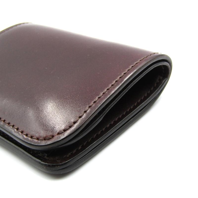 WILDSWANS ワイルドスワンズ ミニ財布 シェルコードバン PALM