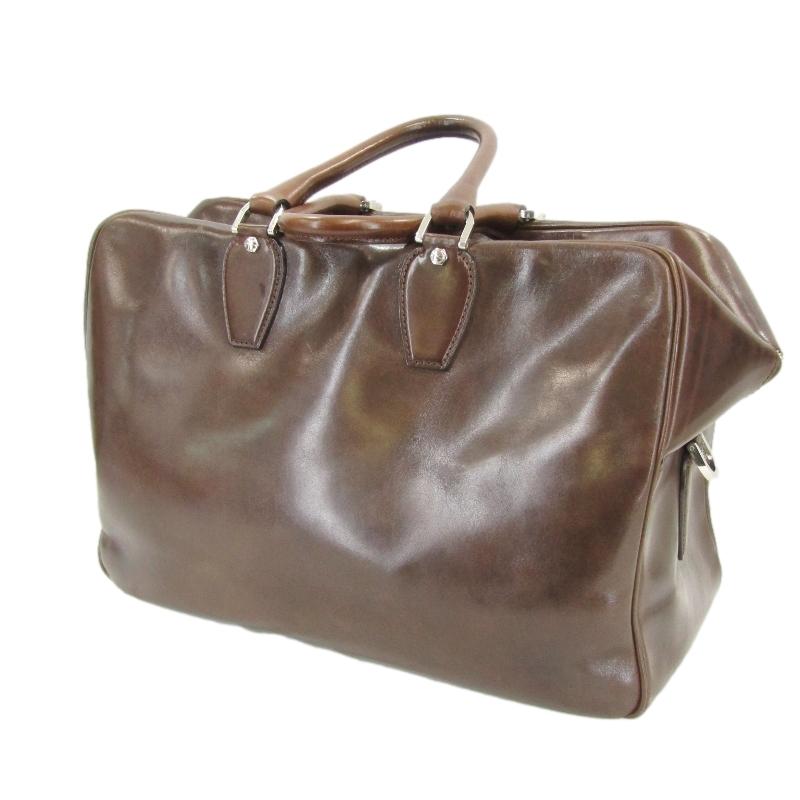 万双 マンソウ ボストンバッグ m00000252 双鞣和地 牛革 内装ピッグ