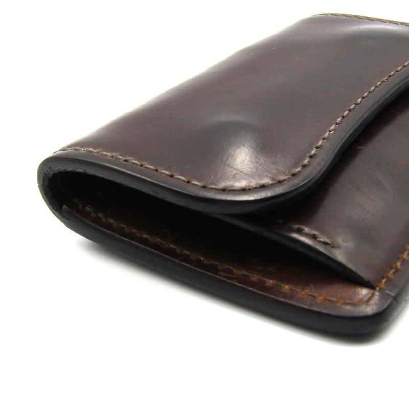 WILDSWANS（ワイルドスワンズ） 小銭入れ シェルコードバン TONGUE