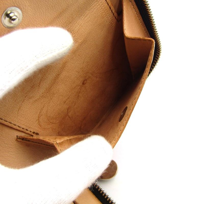 美品 7sense セブンセンス 二つ折り財布 ラウンドファスナー