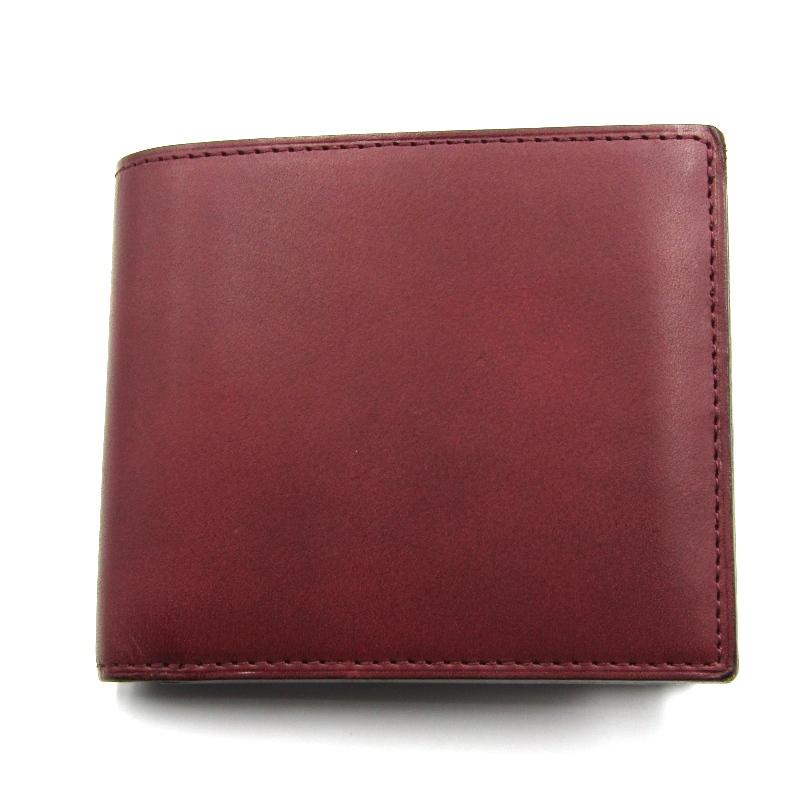 土屋鞄 美品 土屋鞄製造所 ツチヤカバン 二つ折り財布 ヌメ革 小銭入れ