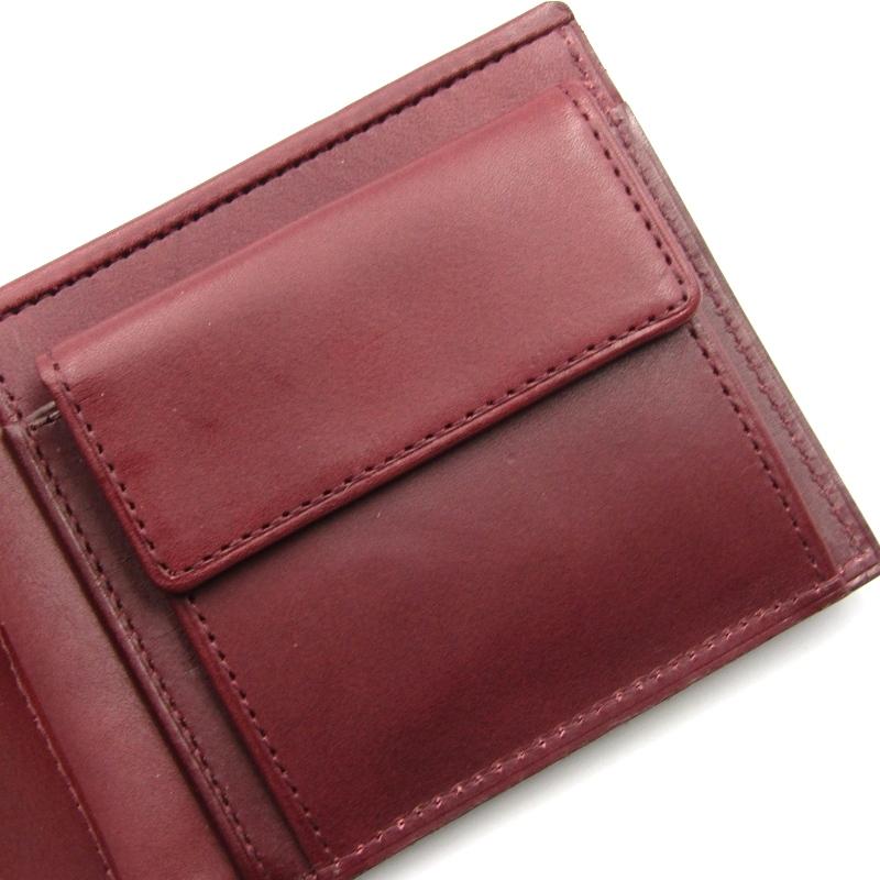 土屋鞄 美品 土屋鞄製造所 ツチヤカバン 二つ折り財布 ヌメ革 小銭入れ