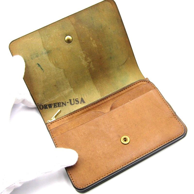 forme フォルメ ミニ財布 flp-21 コードバン Hand Wallet Cordovan