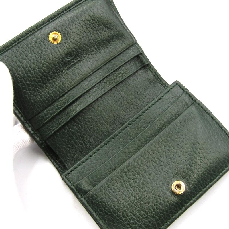 GUCCI（グッチ） GUCCI GUCCI 二つ折り財布 Garden バタフライ 516929