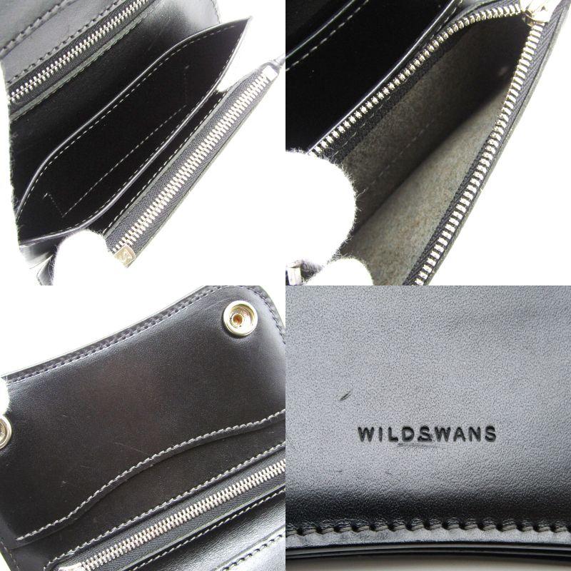 WILDSWANS ワイルドスワンズ 二つ折り財布 オリジナルコードバン