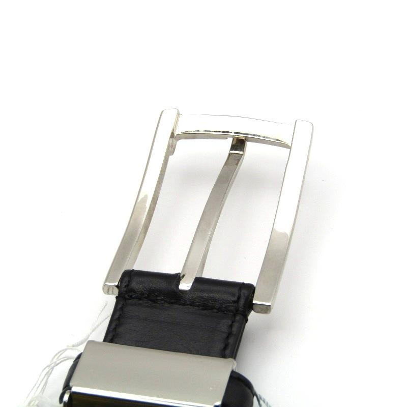 美品 L'AIGLON レグロン ベルト プレーン 日本製 牛革 ビジネス ブラック 黒   24005458 |  | 02