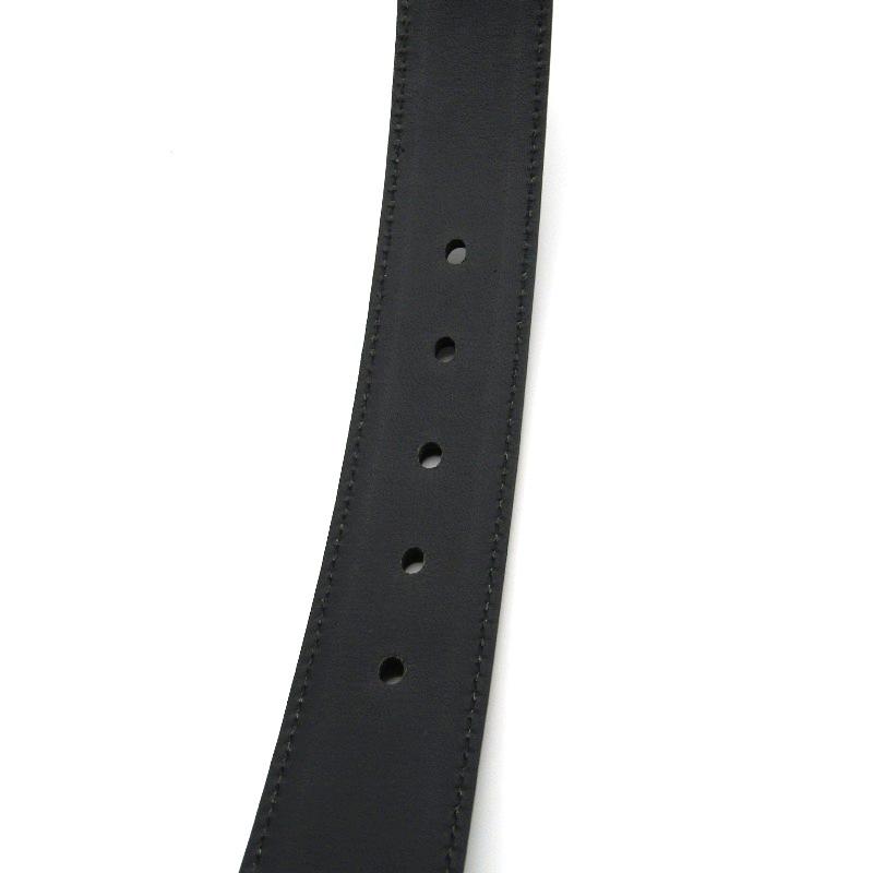 美品 L'AIGLON レグロン ベルト プレーン 日本製 牛革 ビジネス ブラック 黒   24005458 |  | 08