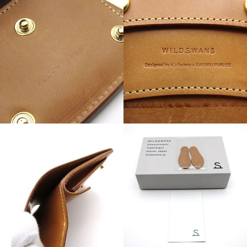 WILDSWANS ワイルドスワンズ ミニ財布 kf-003 バスタン&フィス ヌメ革