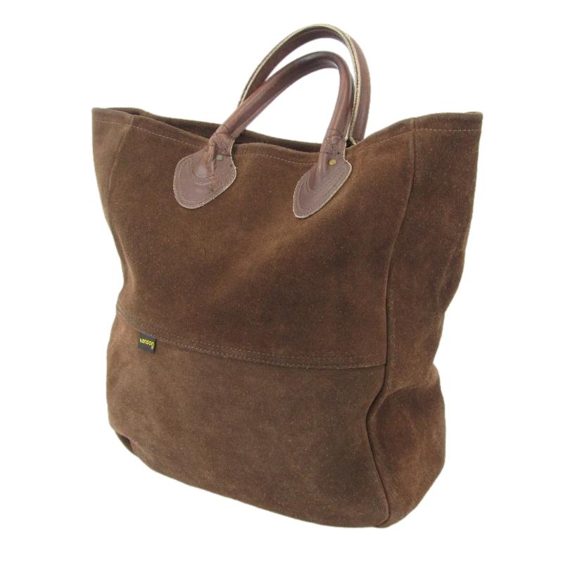 VANSON（バンソン） トートバッグ スエード TOTE ブラウン 24005719