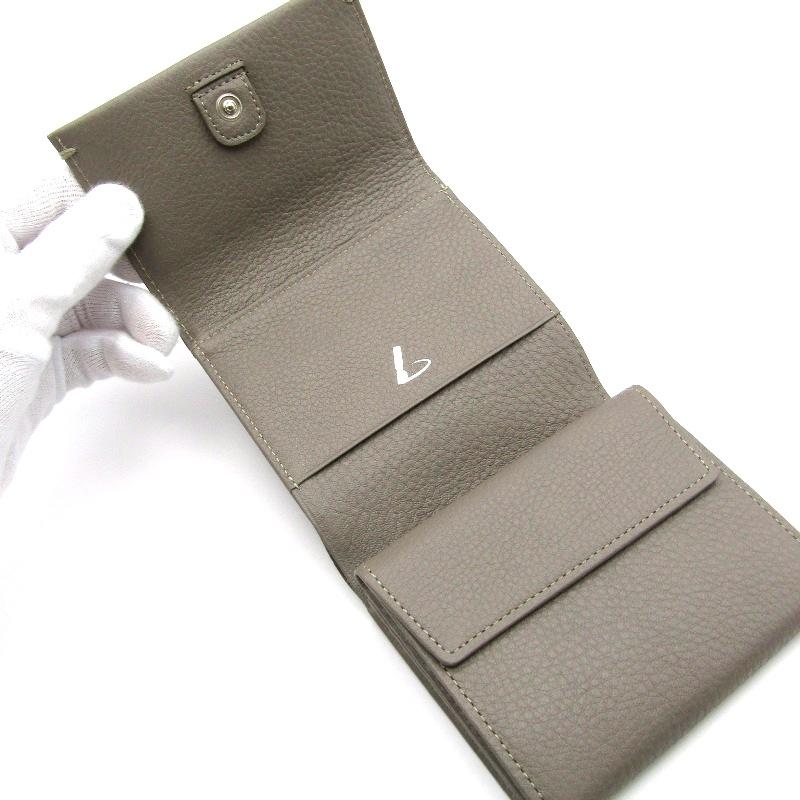 土屋鞄 美品 土屋鞄製作所 ツチヤカバン 三つ折り財布 クラルテ カビー