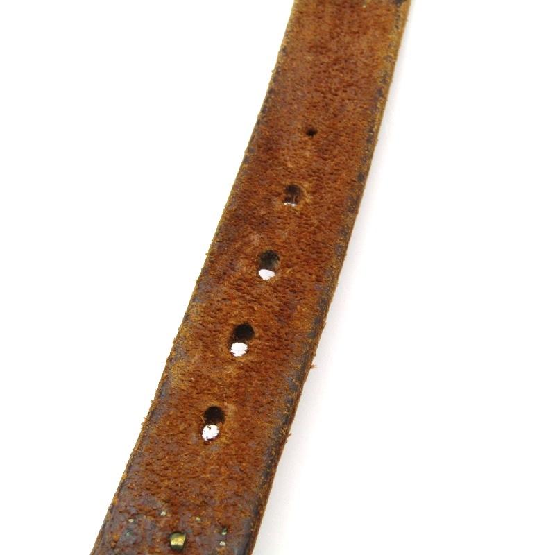 HTC エイチティーシー ベルト フラワー 18mm幅 5穴 イエローストーン