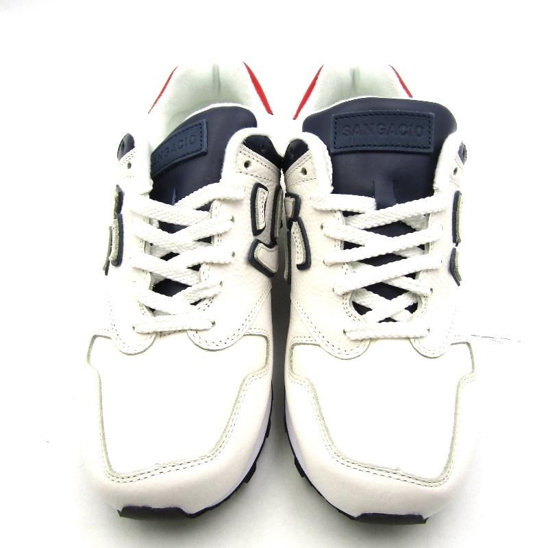 via SANGACIO スニーカー　24㎝ 未使用 via SANGACIO ヴィアサンガチオ 24cm にゅ〜ず トリコロール
