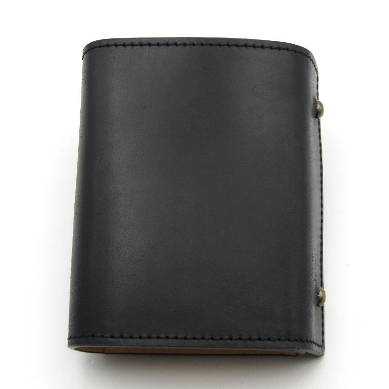 美品 m+ エムピウ ミニ財布 millefoglie2 CORDOVAN27 13014302