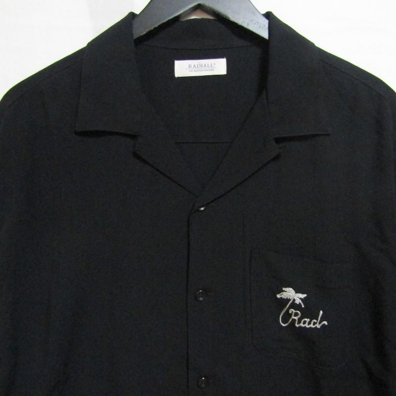 RADIALL 美品 ラディアル 長袖シャツ RAD-19SS-SH009 レーヨン 