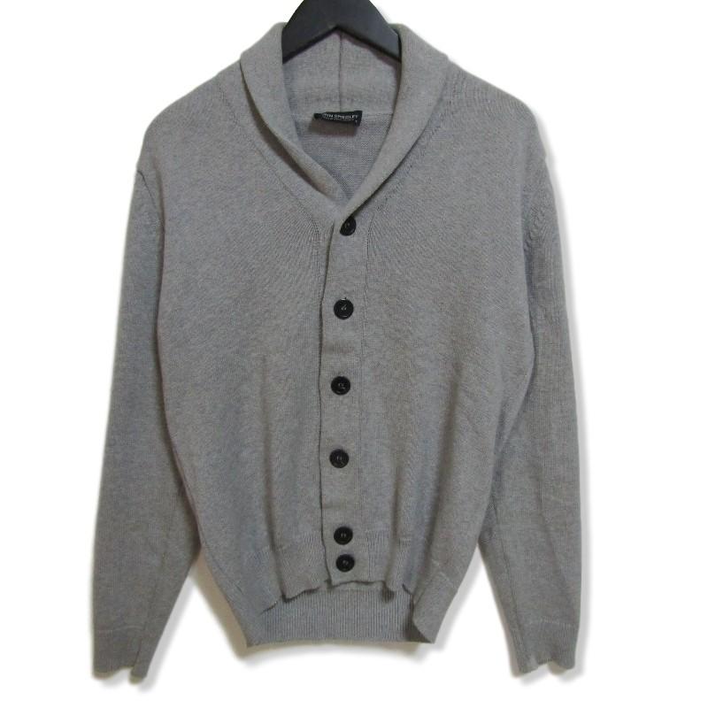 John Smedley ジョンスメドレー カーディガン ショールカラー Ca コットン グレー S メンズ 中古 クラシック 通販 Yahoo ショッピング