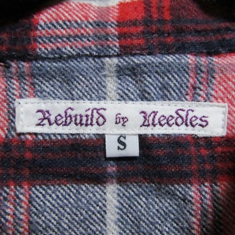 Rebuild by Needles リビルドバイ ニードルス 長袖シャツ CH280