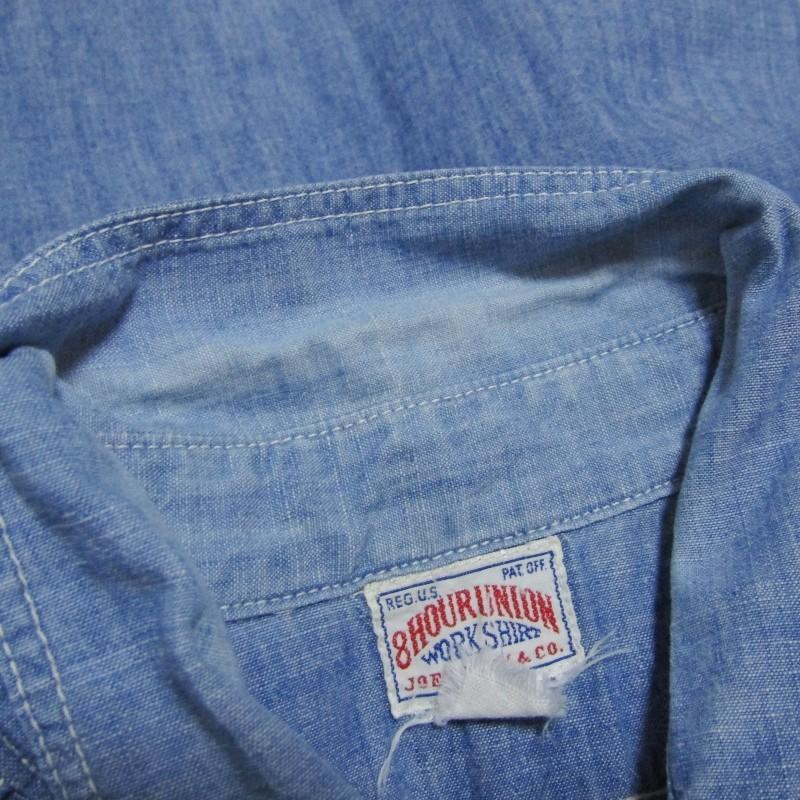 【美品】ザリアルマッコイズ　半袖シャツ・ジョーマッコイ・8HOUR UNION The REAL McCOY'S ザリアルマッコイズ JOE MCCOY ジョーマッコイ