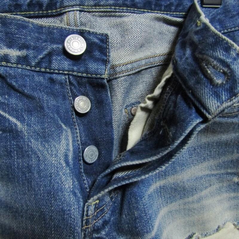HYSTERIC GLAMOUR ヒステリックグラマー デニムパンツ スタッズ USED 