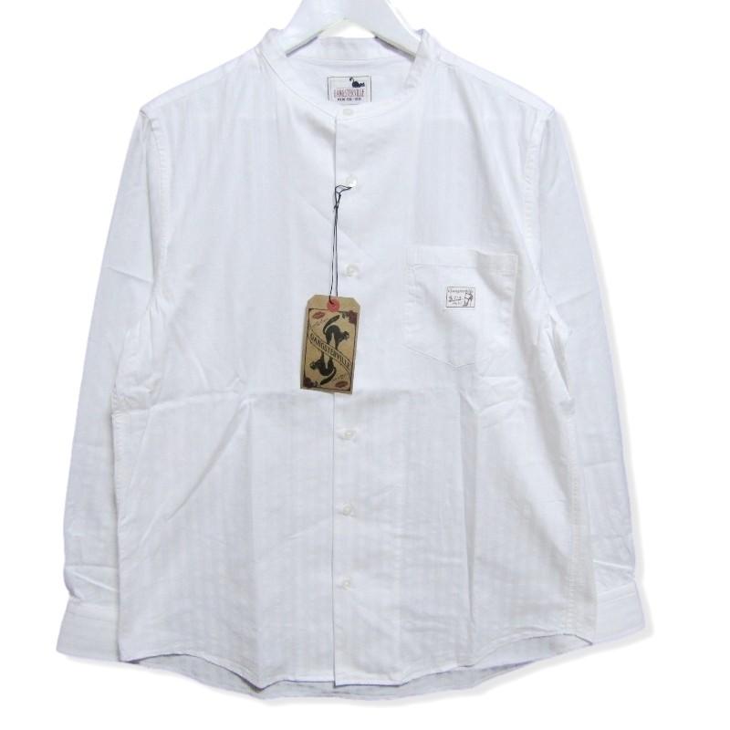 GANGSTERVILLE ホワイト長袖シャツ