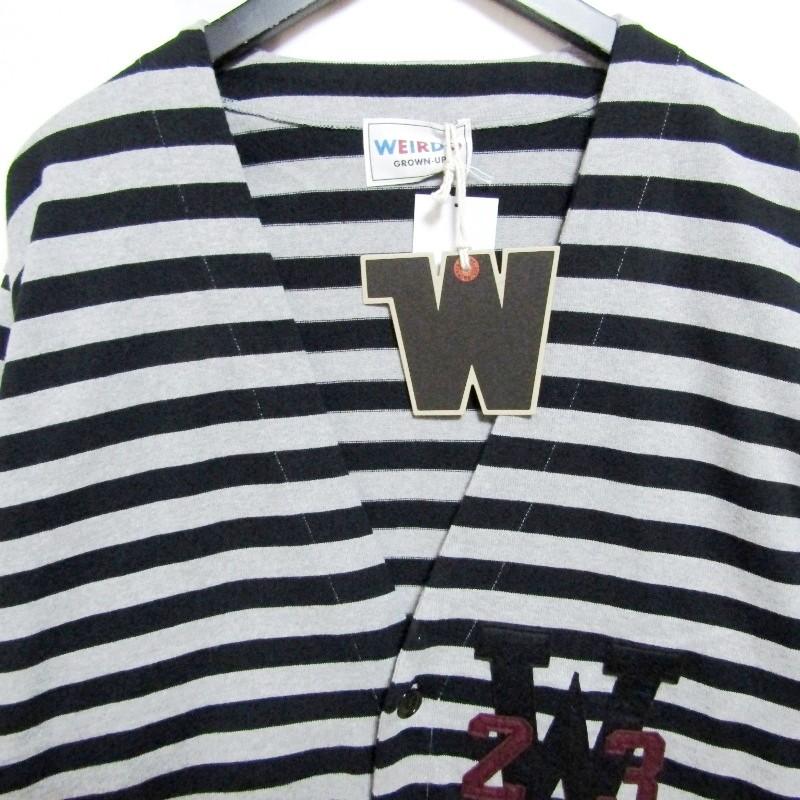 未使用 WEIRDO ウィアード Ringing Clown L/S Cardigan WRD-20-SS-22 