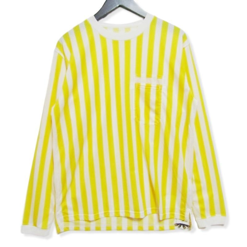 未使用 MOUNTAIN RESEARCH マウンテンリサーチ Mesh Stripe L/S MTR 