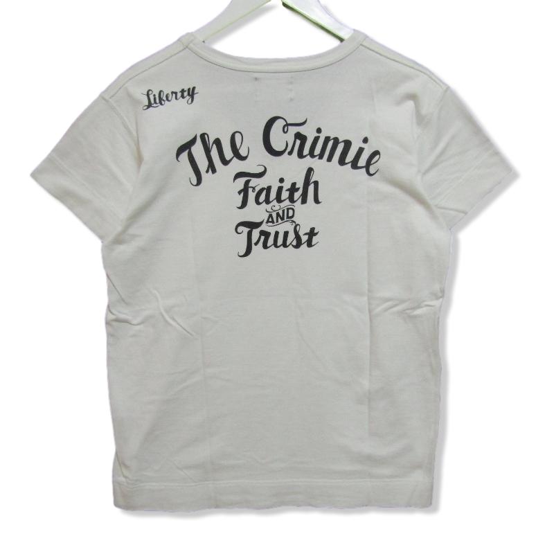 CRIMIE クライミー 半袖Tシャツ Vネック プリント Tee FAITH AND