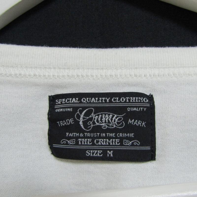 CRIMIE クライミー 半袖Tシャツ Vネック プリント Tee FAITH AND TRUST