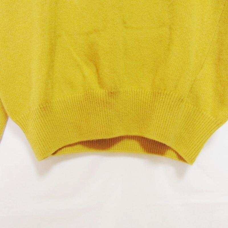 Beams F ビームス クルーネック ニット ウール イタリア製 イエロー 48 メンズ 中古 クラシック 通販 Yahoo ショッピング