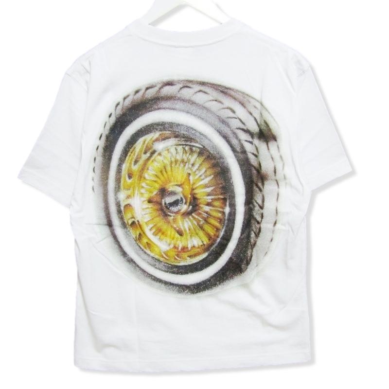 BIG WHEELS BABY TEE BLACK ブラックアイパッチ Mサイズ Black eye patch BIG WHEELS BABY TEE