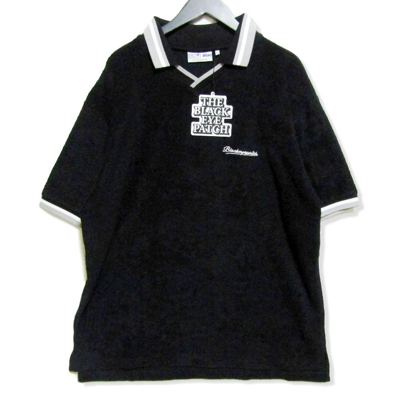 未使用 BLACK EYE PATCH ブラックアイパッチ 半袖ポロシャツ 未使用 BLACK EYE PATCH ブラックアイパッチ 半袖ポロシャツ