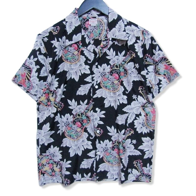 COOTIE クーティー 半袖アロハシャツ 総柄 花柄 柄シャツ ポケット 