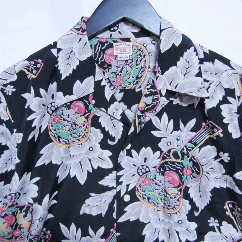 COOTIE クーティー 半袖アロハシャツ 総柄 花柄 柄シャツ ポケット 
