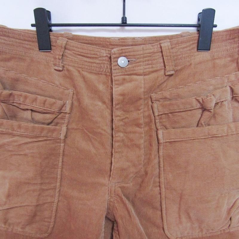 SASSAFRAS ササフラス Whole Hole Pants 1/2 サマーコーデュロイ