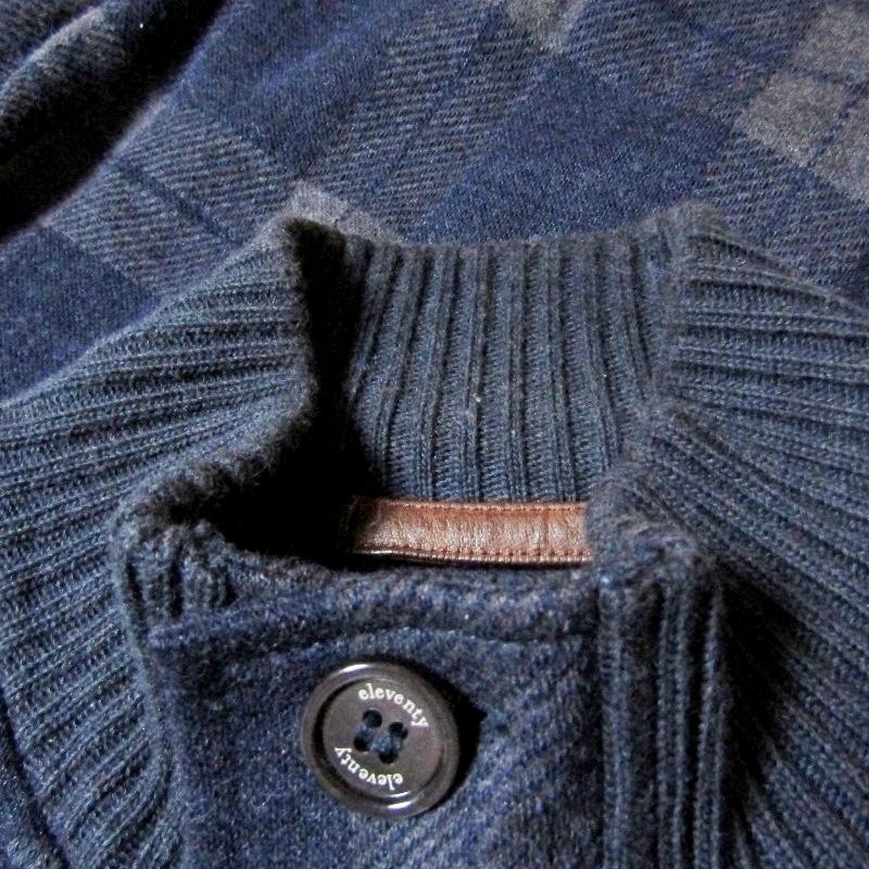 C831 eleventy イレブンティ イタリア製 チェック コート C831 eleventy イレブンティ イタリア製 チェック コート