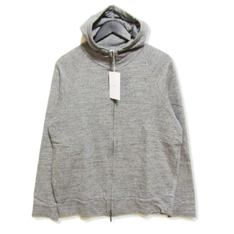 美品 RINEN リネン ジップパーカー 18001 オーガニック裏毛 コットン 