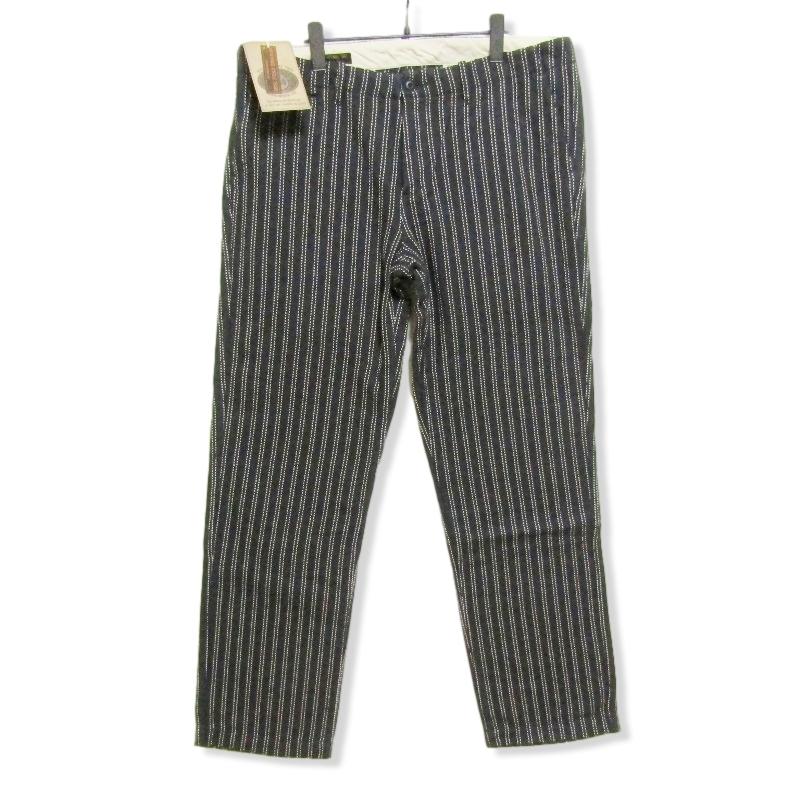 ウエストライドウォバッシュ ストライプパンツ