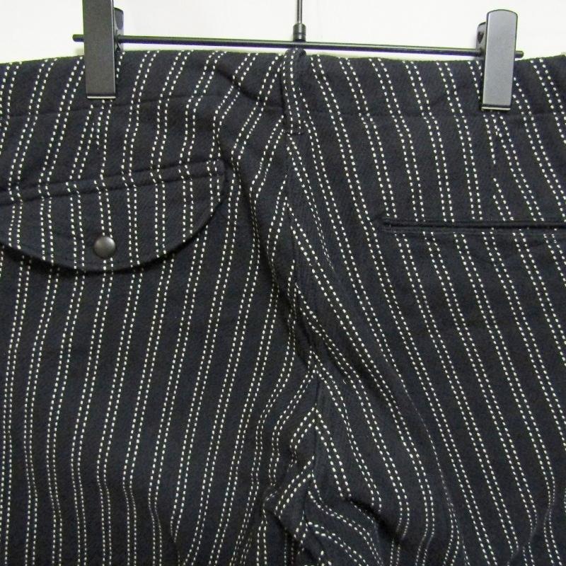 ウエストライドウォバッシュ ストライプパンツ