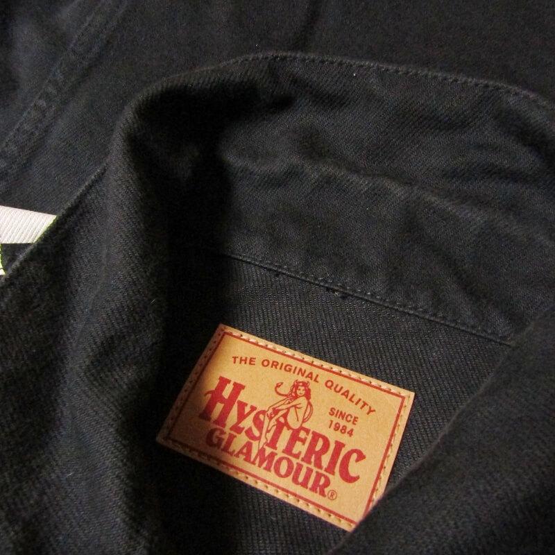 HYSTERIC GLAMOUR CHECKER デニム セットアップ ブラック