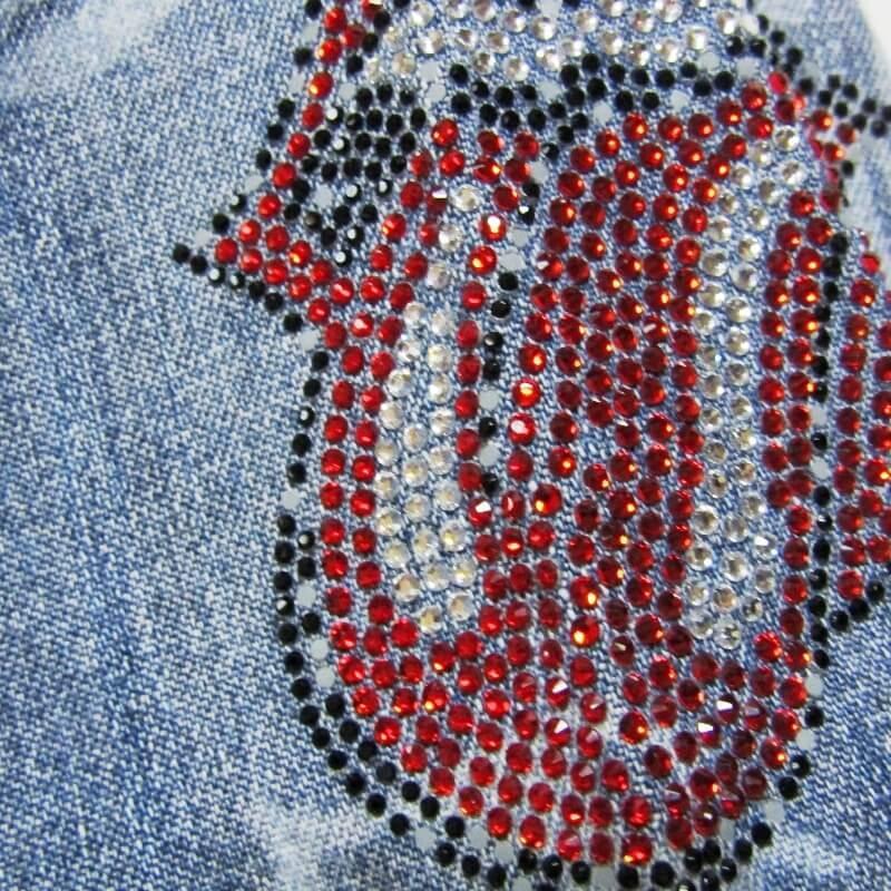 JACK ROSE × The Rolling Stones ジャックローズ 七分袖デニム