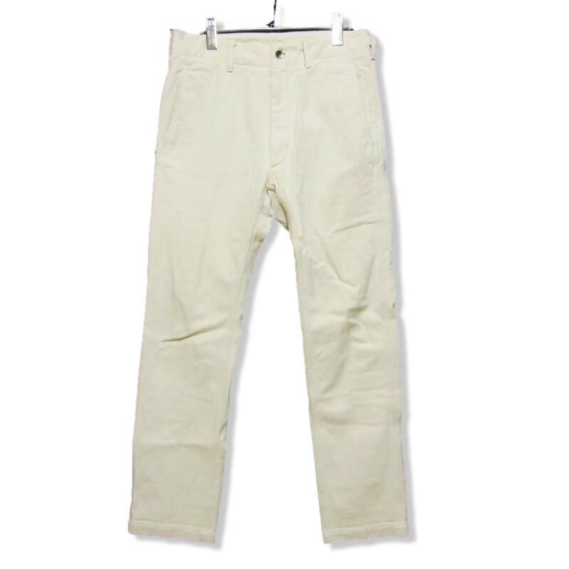 Engineered Garments エンジニアードガーメンツ ワークパンツ コットン USA製 生成り ナチュラル 30 27100123