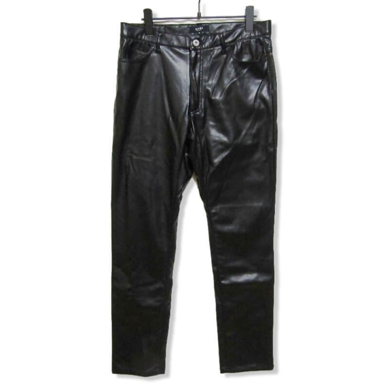 BEAMS 美品 HEART ビームス ハート フェイクレザーパンツ 42-21 BEAMS 美品 HEART ビームス ハート フェイクレザーパンツ 42-21