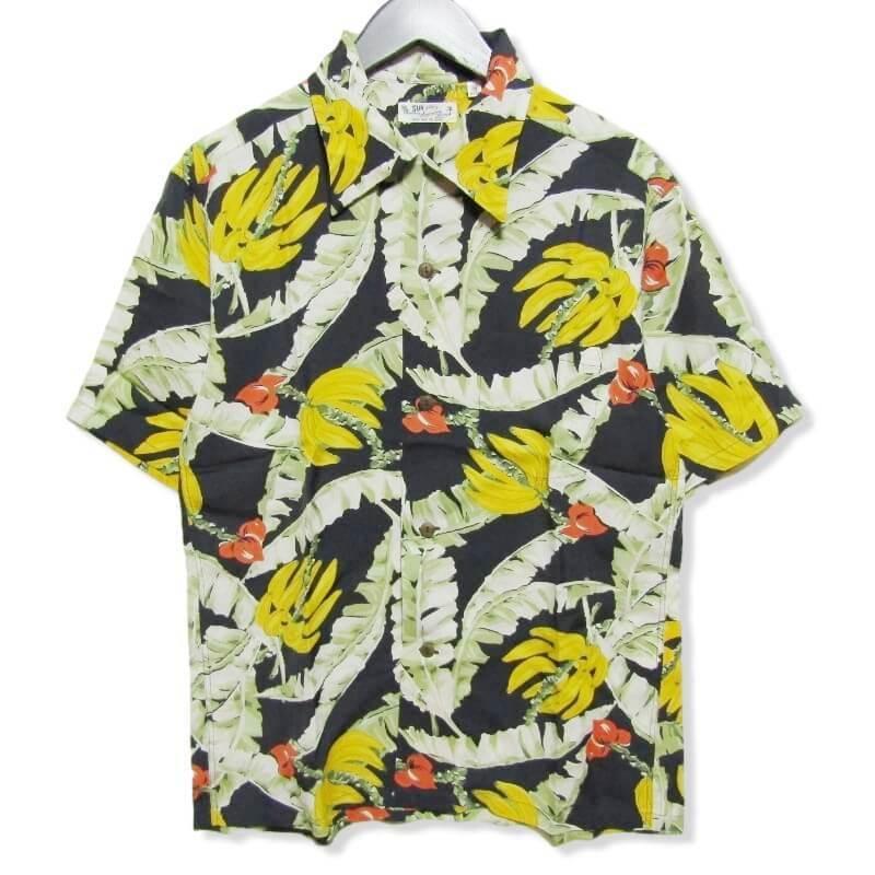 良品 SUN SURF サンサーフ 半袖アロハシャツ SS36023 バナナ 