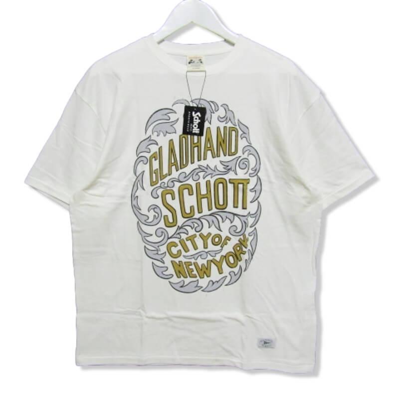 GLAD HAND 未使用 GLADHAND × Schott グラッドハンド ショット 半袖T 