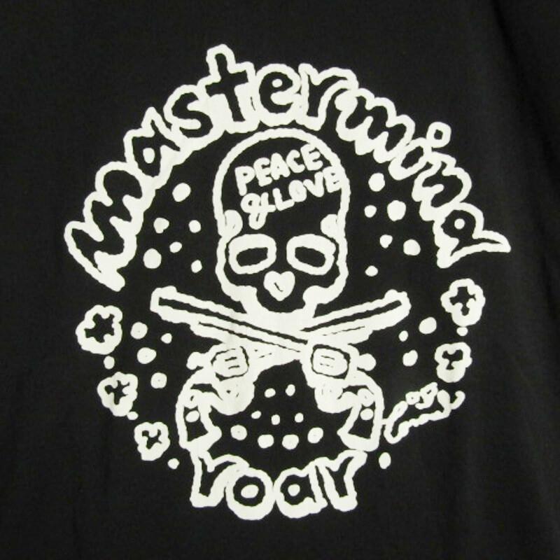 mastermind× roarバックプリントTシャツ