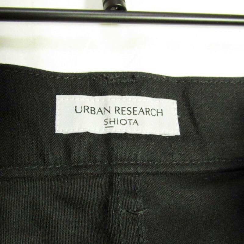 URBAN RESEARCH × SHIOTA アーバンリサーチ ユーティリティパンツ UR24-14B004 シオタ バックサテン  ブラック 黒 M  27101376｜classic｜08