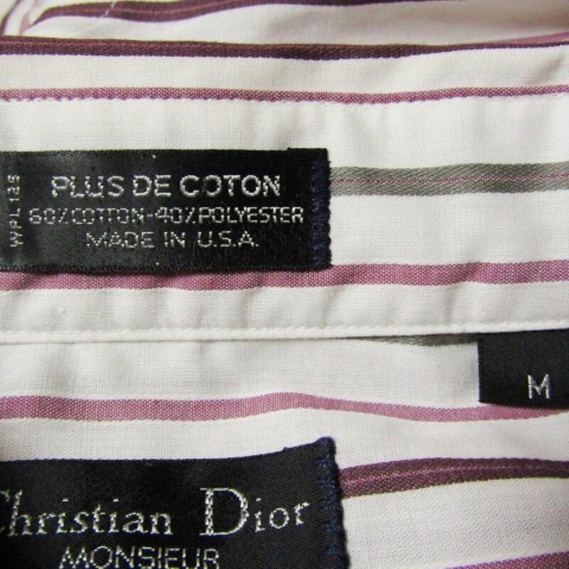 Christian Dior Monsieur クリスチャンディオールムッシュ 長袖 Christian Dior Monsieur クリスチャンディオールムッシュ 長袖