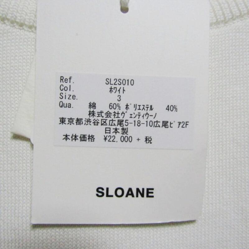 未使用 SLOANE スローン ニット SL2S010 半袖 半袖ニット